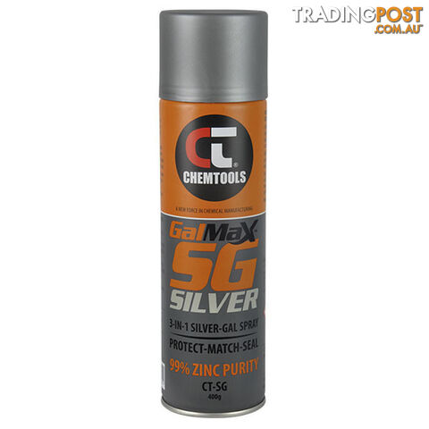GalMax SG Silver 3-in-1 Galvanising Paint 400G CT-SG-400