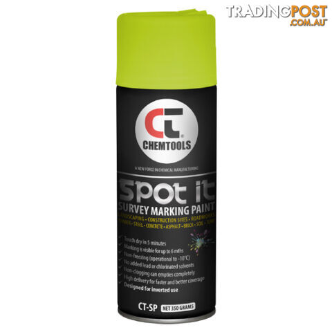 Spot it Marking Paint Fluoro Yellow 350g Aerosol