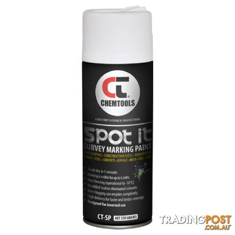 Spot it Marking Paint White 350g Aerosol