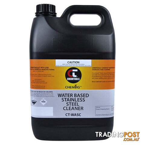 Aqueous Stainless Steel Cleaner 5L CT-WASC-5L