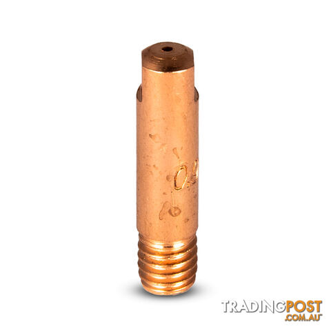 1.2mm Steel M6 6di 25mm Bzl Style contact tip CT1266 Pack of 10