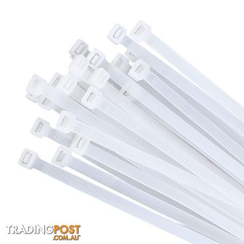 432 x 4.8 White Cable Tie (Pk 100) CT432W