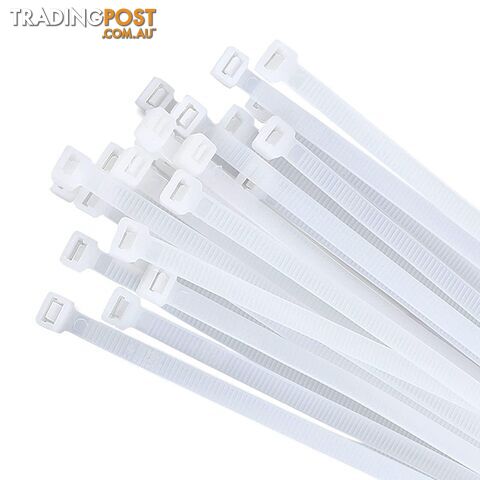 550 x 7 White Cable Tie (Pk 100) CT550W
