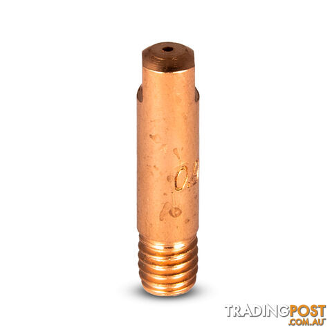 1.2mm Steel M6 6di 25mm Bzl Style contact tip CT1266 Pack of 10