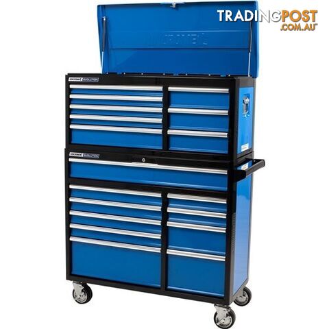 Evolution Extra Wide Deep Chest And Trolley Combo 18 Drawer Kincrome K7994