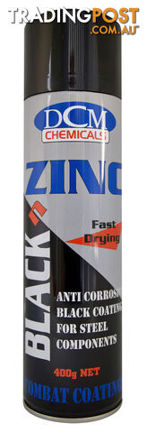 Black n Zinc Fast Drying Aerosol 400g Molytec D1006