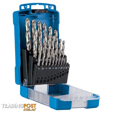 Drill D101 MTLS2 SET 21Pce Jobber HSS 1/16 - 3/8 x 1/64ths Sutton Tool...