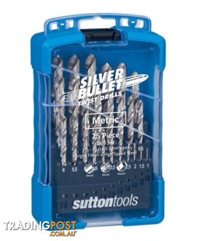 D101SM3 DRILL D101 SM3 SET 25Pce JOBBER HSS 1.0 - 13.0 x 0.5mm