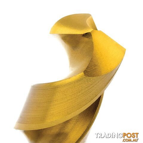 DRILL D103 9.9mm JOBBER DIN338 HSS Web Thin TiN SUTTON D1030990 - photo 2 of 3