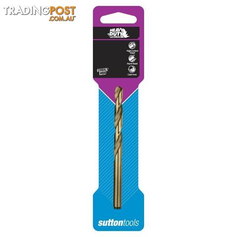 Drill D108 2.0mm Jobber HD DIN338 HSS-Co. S/Pt Carded Sutton Tools D1080200