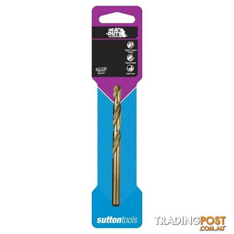 Drill D108 3.0mm Jobber HD DIN338 HSS-Co. S/Pt Carded Sutton Tools D1080300