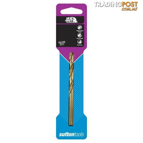 Drill D108 4.0mm Jobber HD DIN338 HSS-Co. S/Pt Carded Sutton Tools D1080400