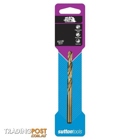 Drill D108 7.0mm Jobber HD DIN338 HSS-Co. S/Pt Carded Sutton Tools D1080700