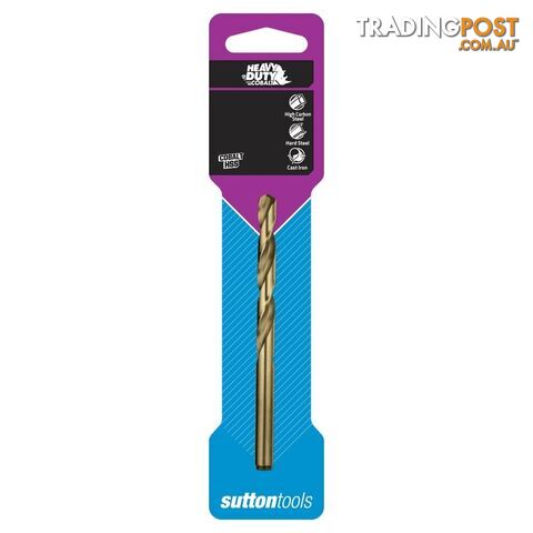Drill D108 7.5mm Jobber HD DIN338 HSS-Co. S/Pt carded Sutton Tools D1080750