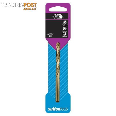 Drill D108 9.5mm Jobber HD DIN338 HSS-Co. S/Pt Carded Sutton Tools D1080950
