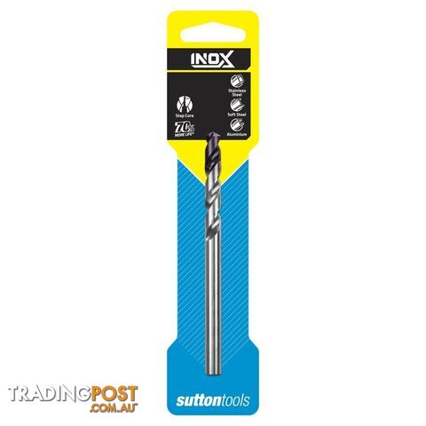 Drill D185 8.5 mm Jobber Inox TiainTip DIN338 HSS Carded Sutton Tools D1850850