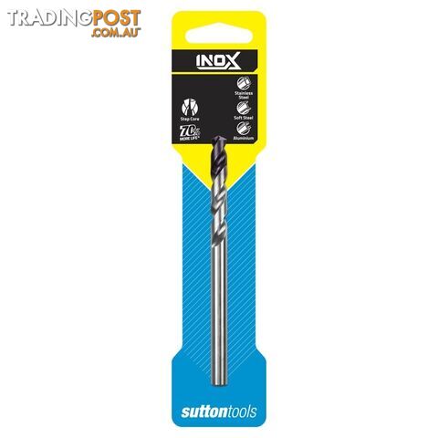 DRILL D185 10.5mm JOBBER INOX TiAIN Tip DIN338 HSS Carded Sutton Tools D1851050