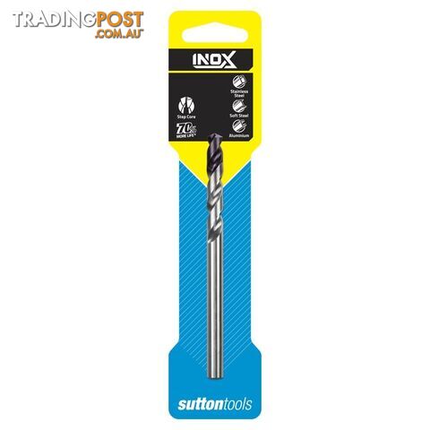 D1851250 DRILL D185 12.5 mm JOBBER INOX TiAIN Tip DIN338 HSS Carded