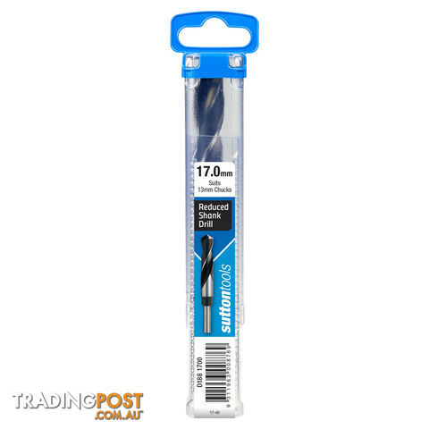D188 Reduced Shank Drills 17mm Sutton Tools D1881700