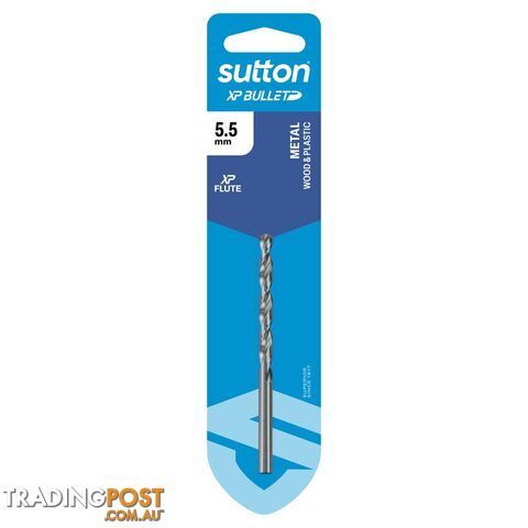 Drill D220 Jobber HSS XP Bullet Carded 5.5mm Sutton D220H0550