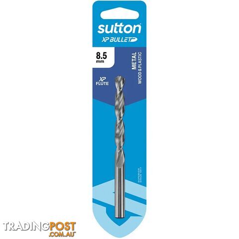 Drill D220 Jobber HSS XP Bullet Carded 8.5mm Sutton D220H0850