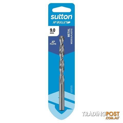 Drill D220 Jobber HSS XP Bullet Carded 9.0mm Sutton D220H0900
