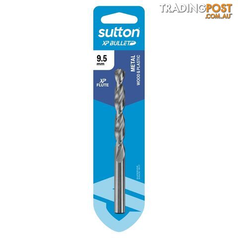 Drill D220 Jobber HSS XP Bullet Carded 9.5mm Sutton Tools D220H0950