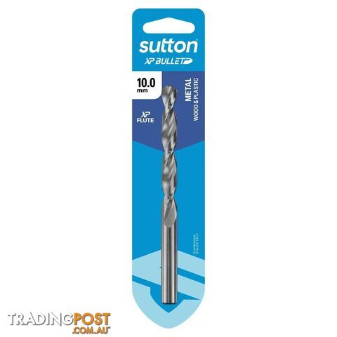 Drill D220 Jobber HSS XP Bullet Carded 10.0mm Sutton D220H1000