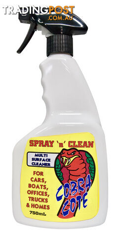 Cobra Cote Spray N' Clean 750ml M670 Box of 12