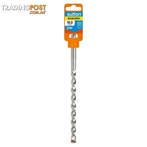 Drill D614 Masonry SDS Plus 2Cut 10mm x 210mm Sutton Tools D6141000