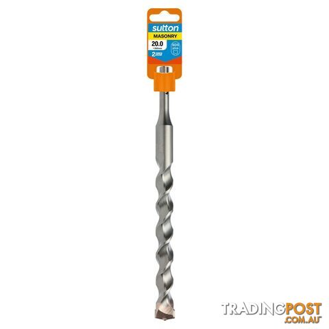 Drill D615 Masonry SDS Plus 2Cut 20mm x 260mm Sutton Tools D6152000