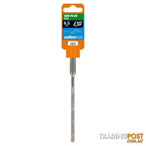 Drill D632 Masonry SDS Plus 4 Cut 6.5mm x 160mm Sutton Tools D6320650