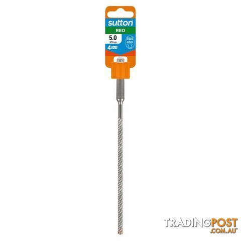 Drill D633 Masonry SDS Plus 4Cut 5mm x 210mm Sutton Tools D6330500