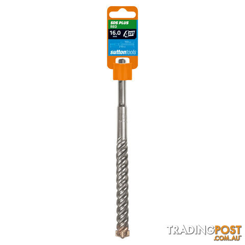 Drill D633 Masonry SDS Plus 4 Cut 14mm x 210mm Sutton Tools D6331400