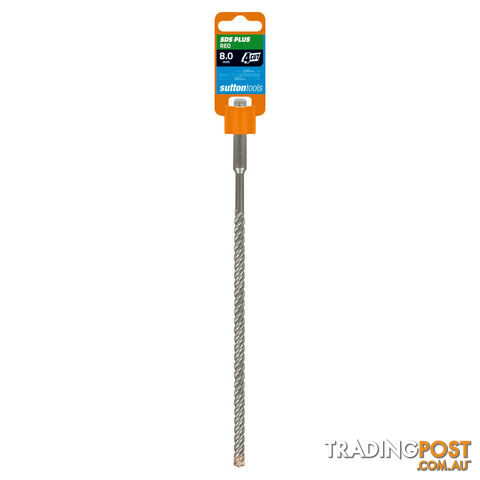 Drill D634 Masonry SDS Plus 4 Cut 8mm x 260mm Sutton Tools D6340800