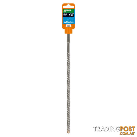 Drill D635 Masonry SDS Plus 4 Cut 8mm x 310mm Sutton Tools D6350800