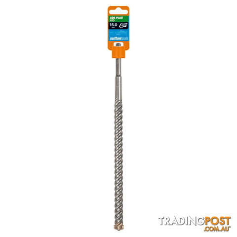 Drill D635 Masonry SDS Plus 4 Cut 16mm x 310mm Sutton Tools D6351600