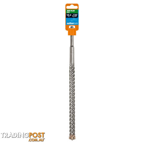Drill D635 Masonry SDS Plus 4 Cut 18mm x 310mm Sutton Tools D6351800