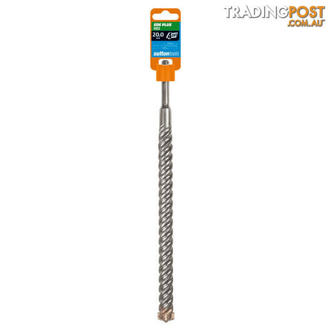 Drill D635 Masonry SDS Plus 4 Cut 20 mm x 310mm Sutton Tools D6352000