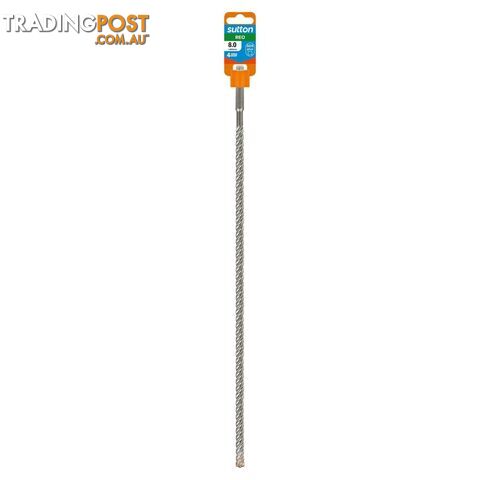 Drill D637 Masonry SDS+ 4Cut 8.0mm x 460mm Sutton Tools D6370800