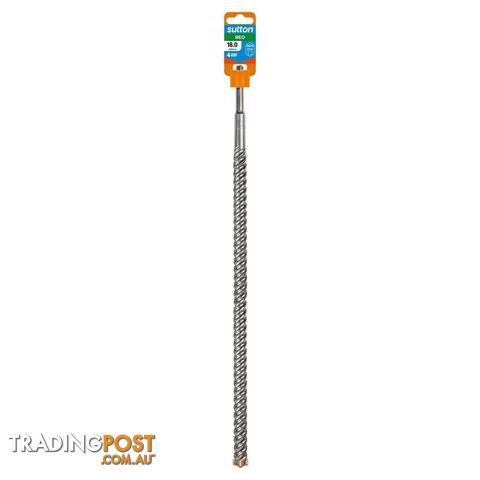 Drill D637 Masonry SDS Plus 4Cut 18mm x 460mm Sutton Tools D6371800