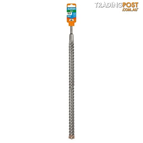 Drill D637 Masonry SDS Plus 4Cut 24mm x 460mm Sutton Tools D6372400