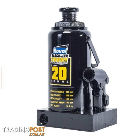 Beaver 20 Ton Jax Series Bottle Jack