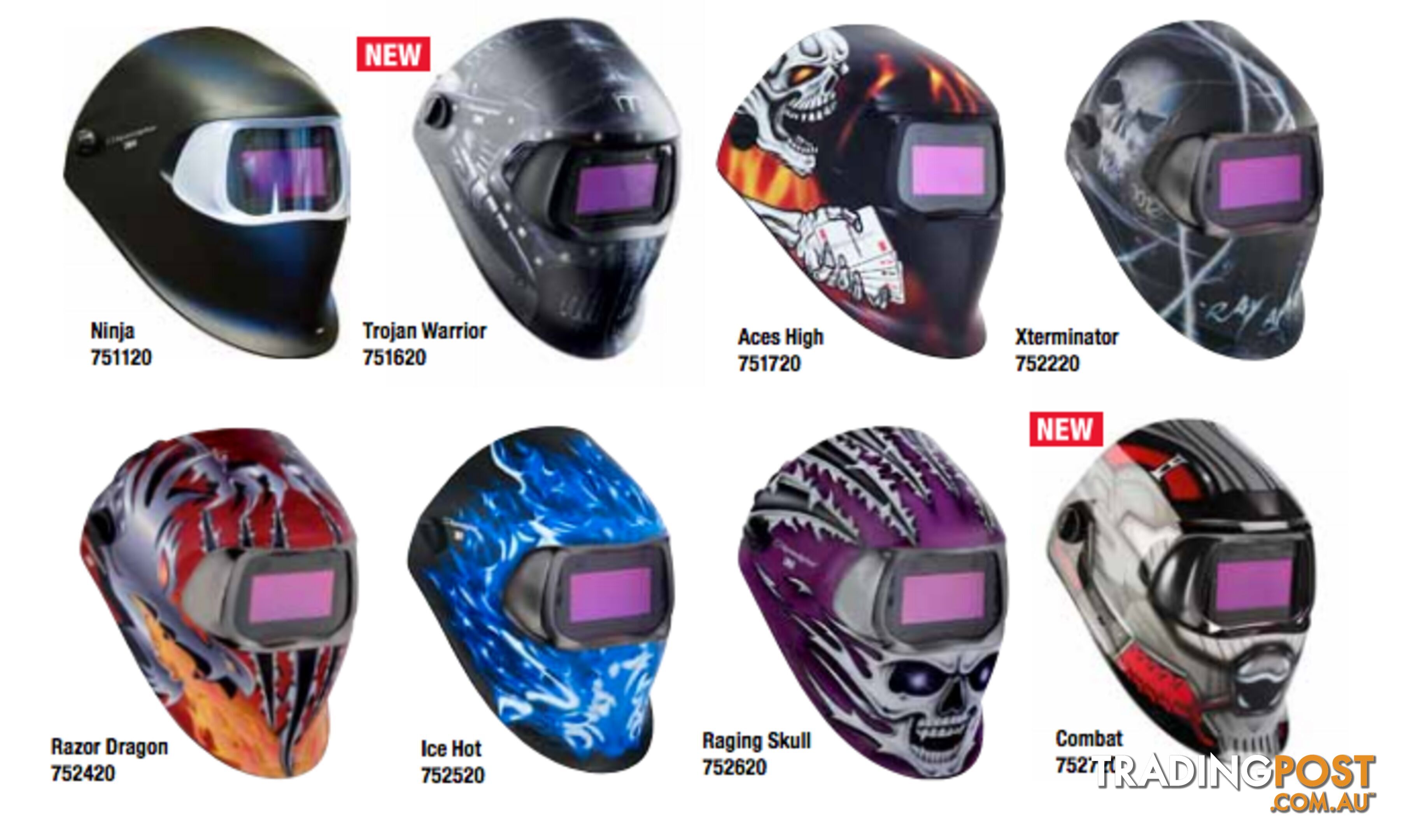 3M Speedglas 100 Series Welding Helmet Graphics Ice Hot 752520