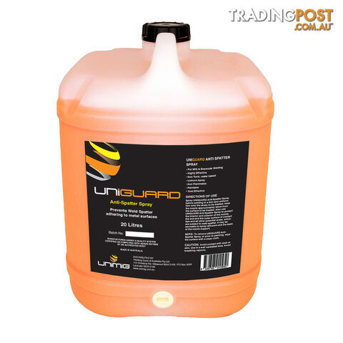 Anti Spatter Spray Water Based 20 Litres Unimig UNIGUARD20