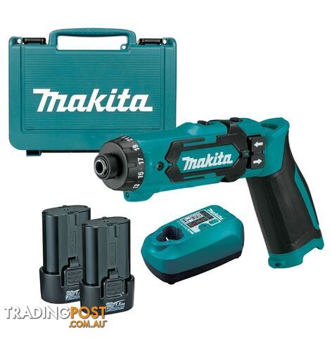 7.2V Pen Screwdriver Li-ion Drill Kit Makita DF012DSE