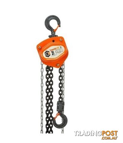 1 Tonne Capacity 3m Long Chain Block Commercial CBC01