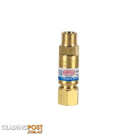 Flashback Arrestor Medium Flow Torch End 5/8-18 UNF