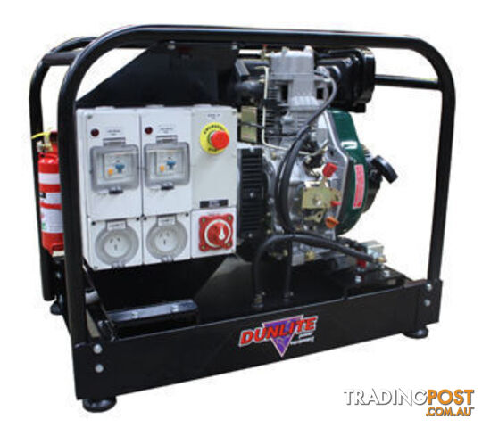 6.8 kVA Yanmar L100N5 Diesel Powered Mine Spec Generator DGUYD6.8ES-MINE