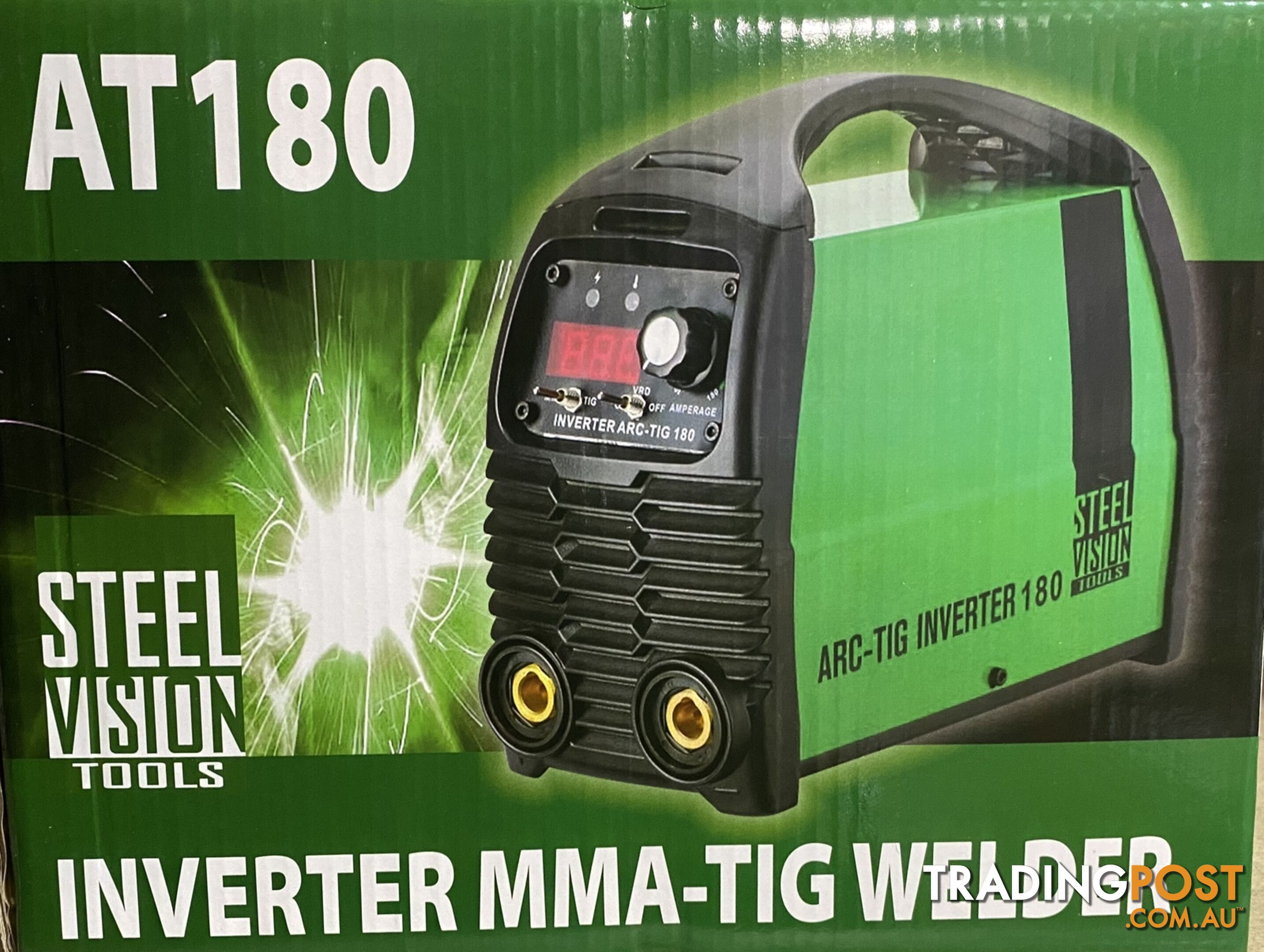 Arc/Tig Inverter Welder 180 Amps with Welding Goggles mask SVAT180Goggles